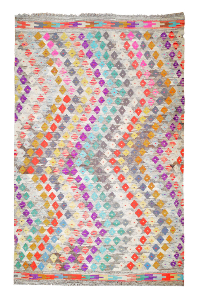 KILIM Maimana cod 3335 mis 203x145 Atelier D'Oriente Palermo