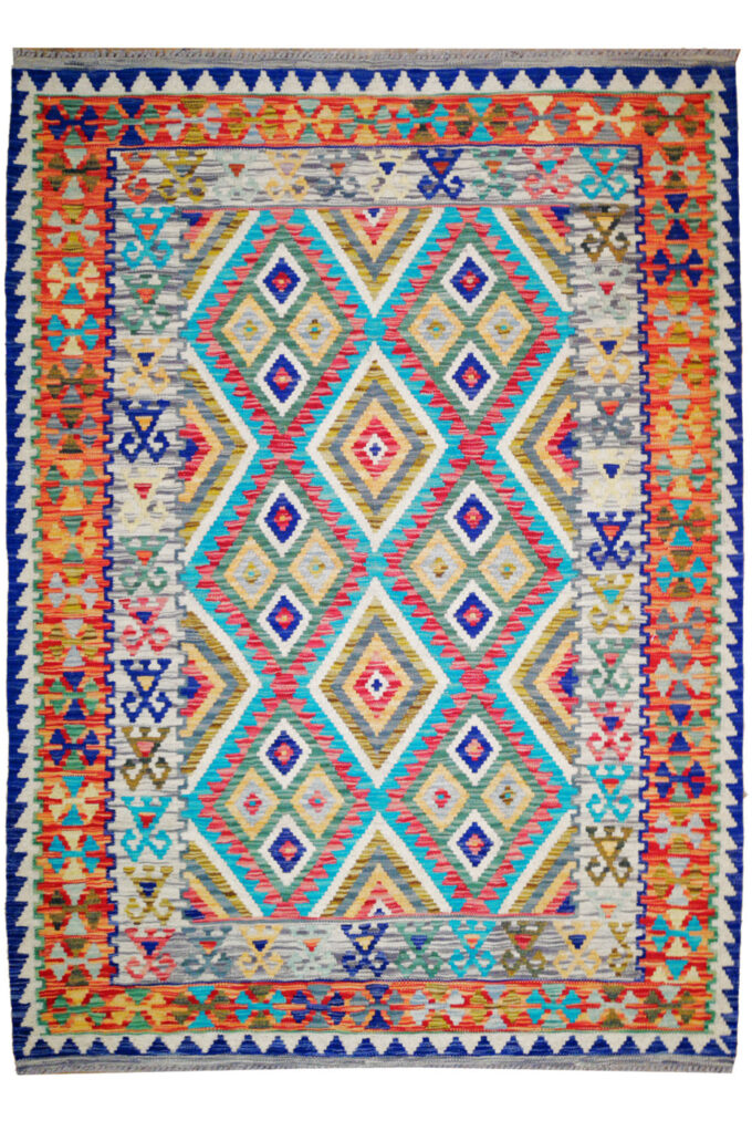 KILIM Maimana cod 4111 mis 185x130 Atelier D'Oriente Palermo