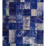 Tappeto Patchwork Blue mis 239x168 Atelier D'Oriente palermo