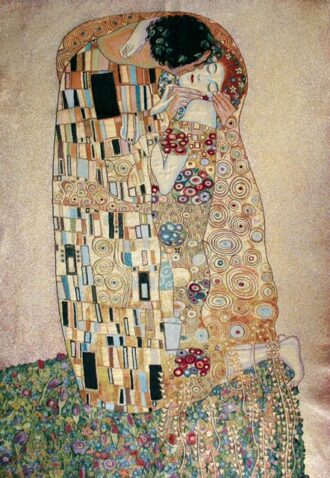 Arazzo Bacio Klimt "oro"