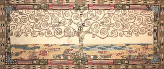 Arazzo Albero della vita Klimt "oro"