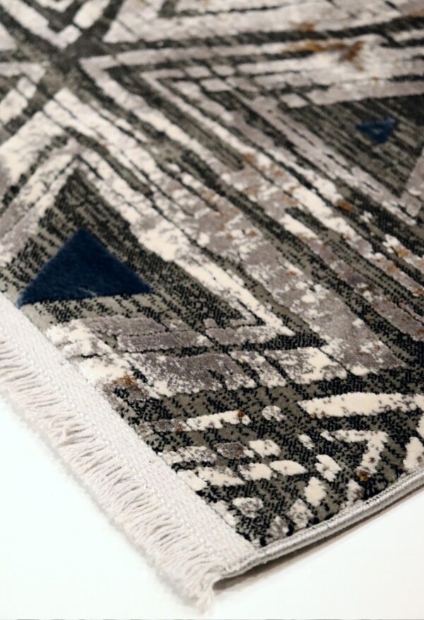 Tappeto Moderno Velve Grey/black 17830A