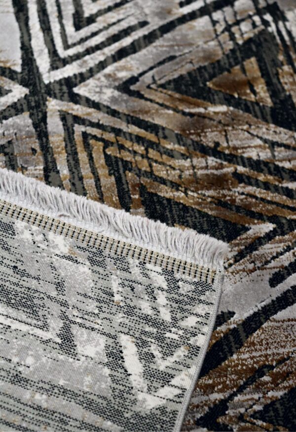 Tappeto Moderno Velve Grey/black 17830A