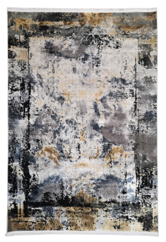 Tappeto Moderno Velve Grey/Black