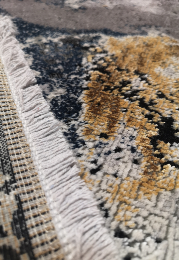 Tappeto Moderno Velve Grey/Black