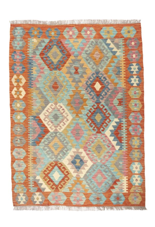 Tappeto Kilim Maimana 1,50x1,11 cm Atelier D'Oriente
