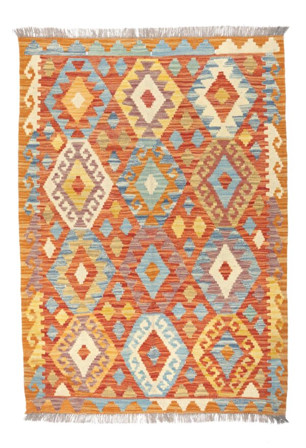 Tappeto Kilim Maimana 1,42x1,02 cm Atelier D'Oriente