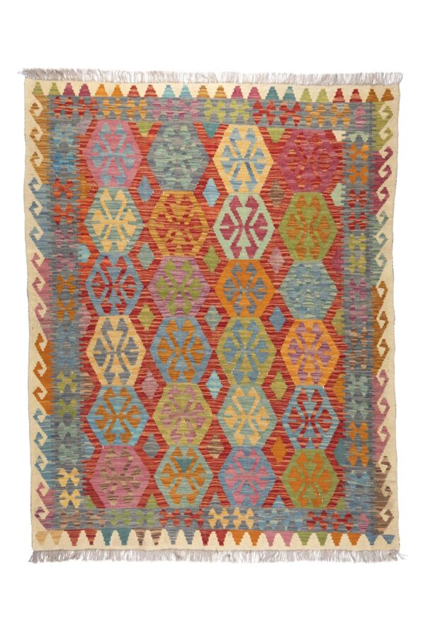 Tappeto Kilim Maimana 1,71x1,36 cm Atelier D'Oriente