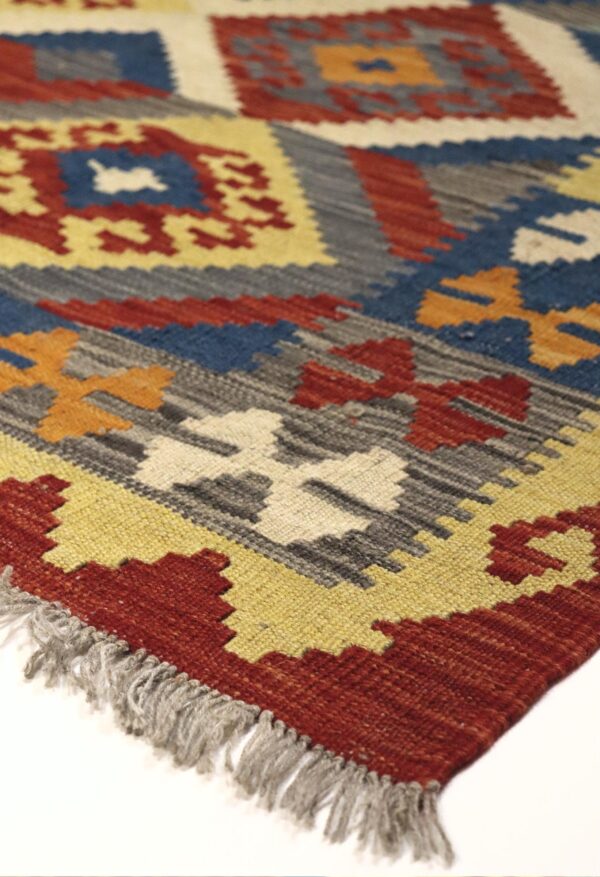 Tappeto Kilim Maimana 2,00x1,55 cm Atelier D'Oriente