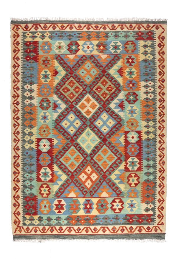 Tappeto Kilim Maimana 1,71x1,25 cm Atelier D'Oriente