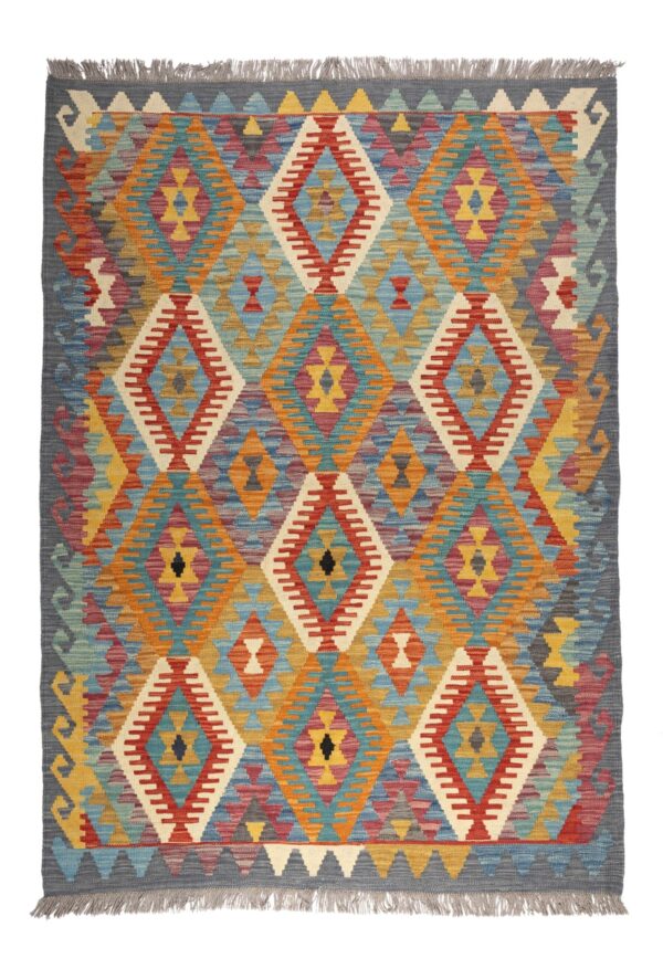 Tappeto Kilim Maimana 1,75x1,26 cm Atelier D'Oriente