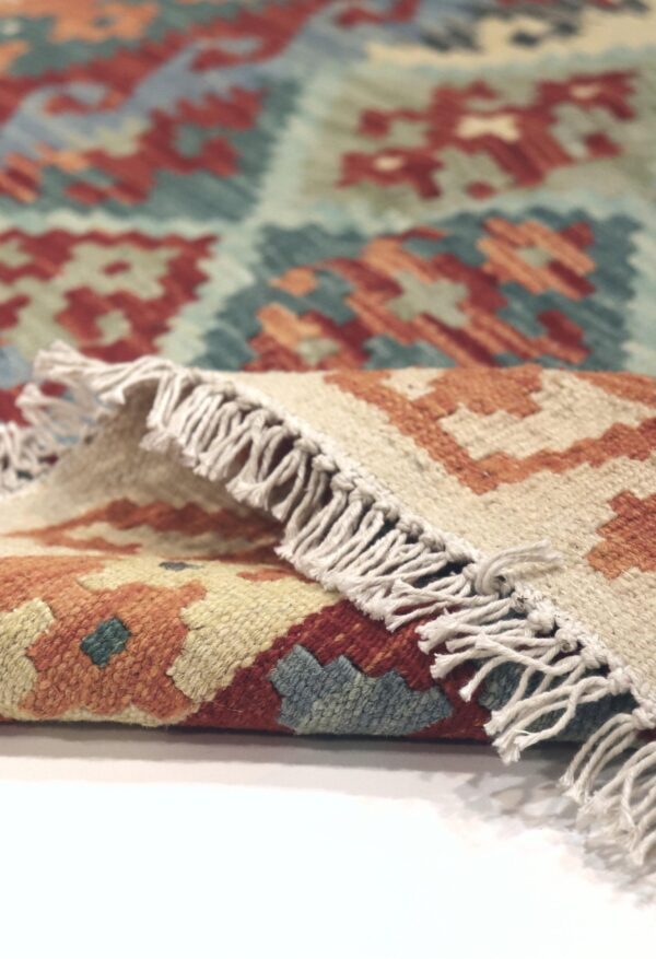 Tappeto Kilim Maimana 2,01x1,28 cm Atelier D'Oriente