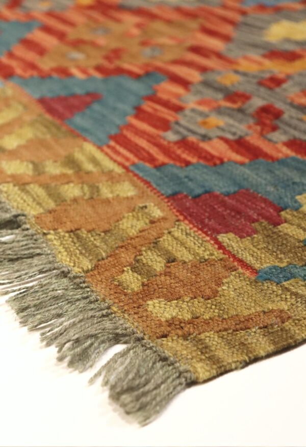 Passatoia Kilim Maimana 2,41x0,90 cm Atelier D'Oriente