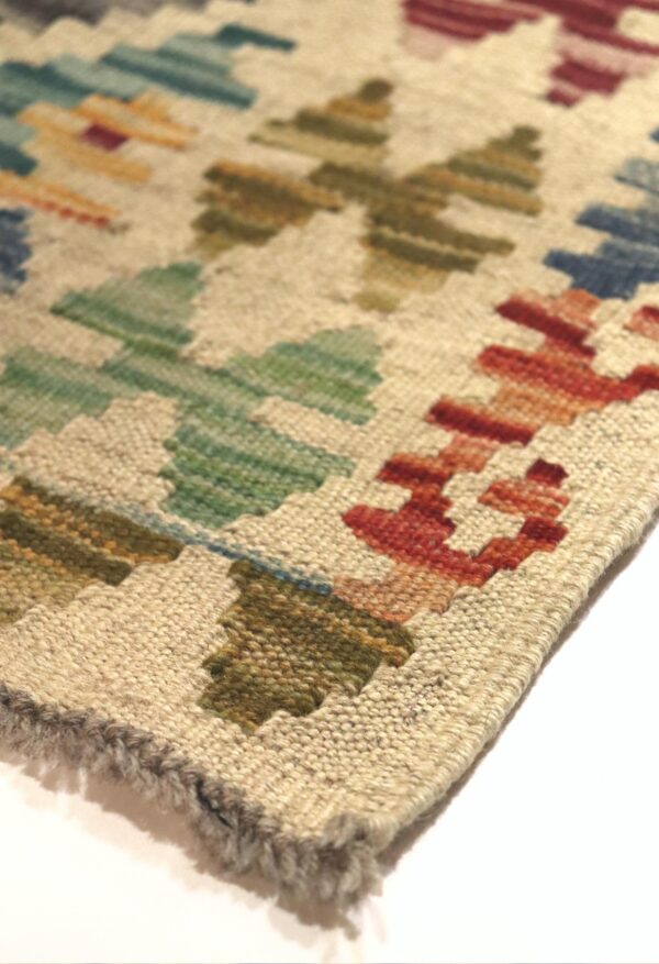 Passatoia Kilim Maimana 2,95x0,84 cm Atelier D'Oriente