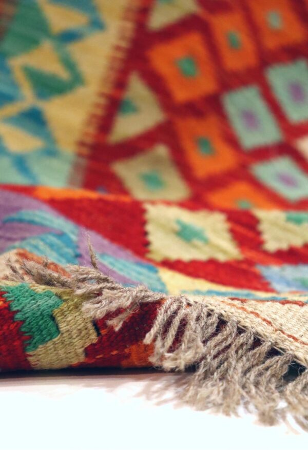 Passatoia Kilim Maimana 2,03x0,81 cm Atelier D'Oriente