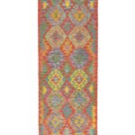 Corsia Kilim Maimana 2,50x0,84 cm Atelier D'Oriente