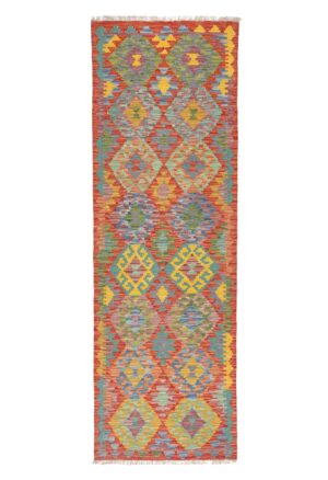 Corsia Kilim Maimana 2,50x0,84 cm Atelier D'Oriente