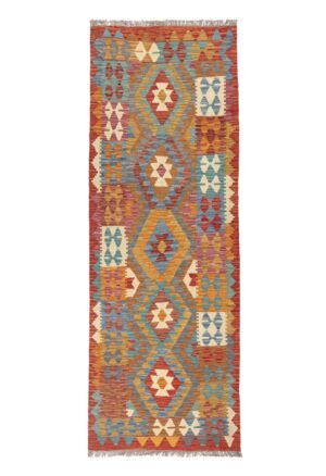 Corsia Kilim Maimana 2,44x0,86 cm Atelier D'Oriente