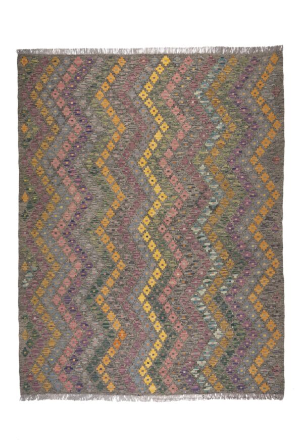 Tappeto Kilim Maimana 2,38x1,86 cm Atelier D'Oriente