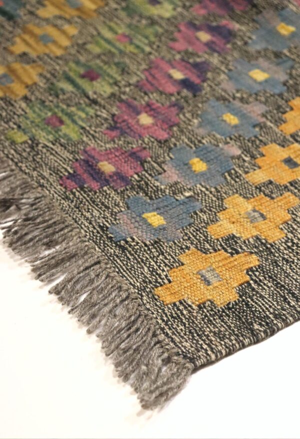 Tappeto Kilim Maimana 2,38x1,86 cm Atelier D'Oriente