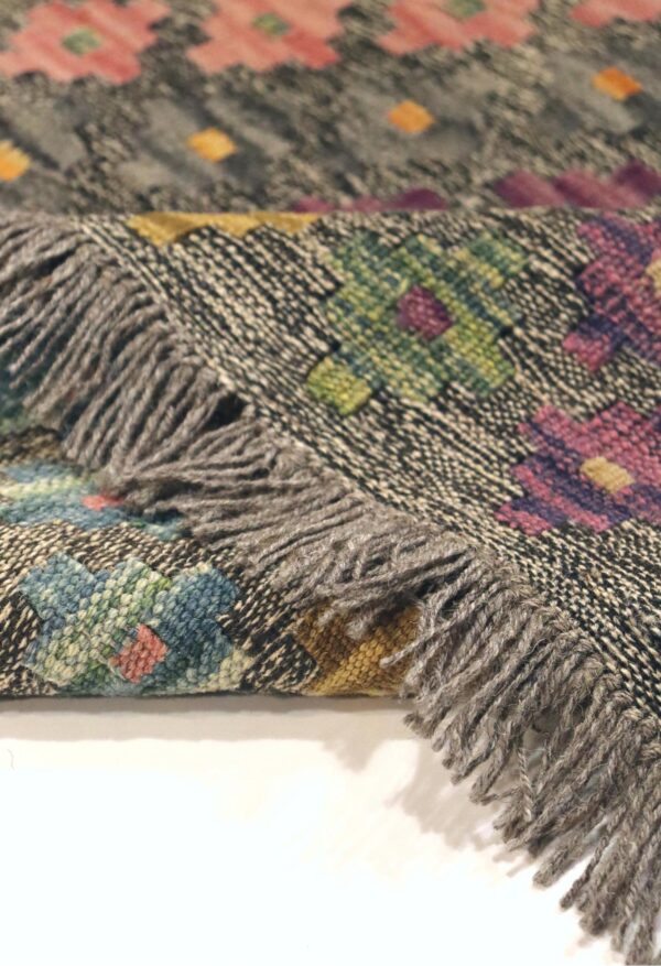 Tappeto Kilim Maimana 2,38x1,86 cm Atelier D'Oriente