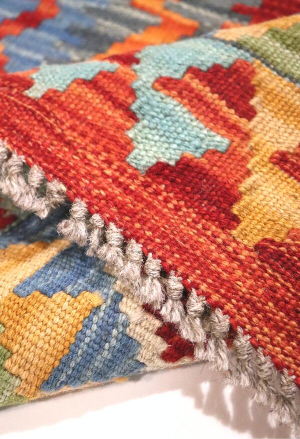 Corsia Kilim Maimana 1,99x0,60 cm Atelier D'Oriente