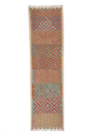 Passatoia Kilim Maimana 2,96x0,87 cm Atelier D'Oriente