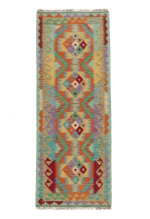 Corsia Kilim Maimana 2,00x0,76 cm Atelier D'Oriente