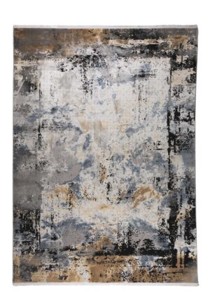 Tappeto Moderno Velve Grey/black 17728A