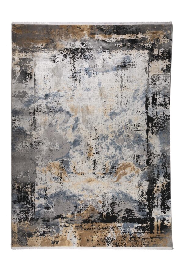 Tappeto Moderno Velve Grey/black 17728A