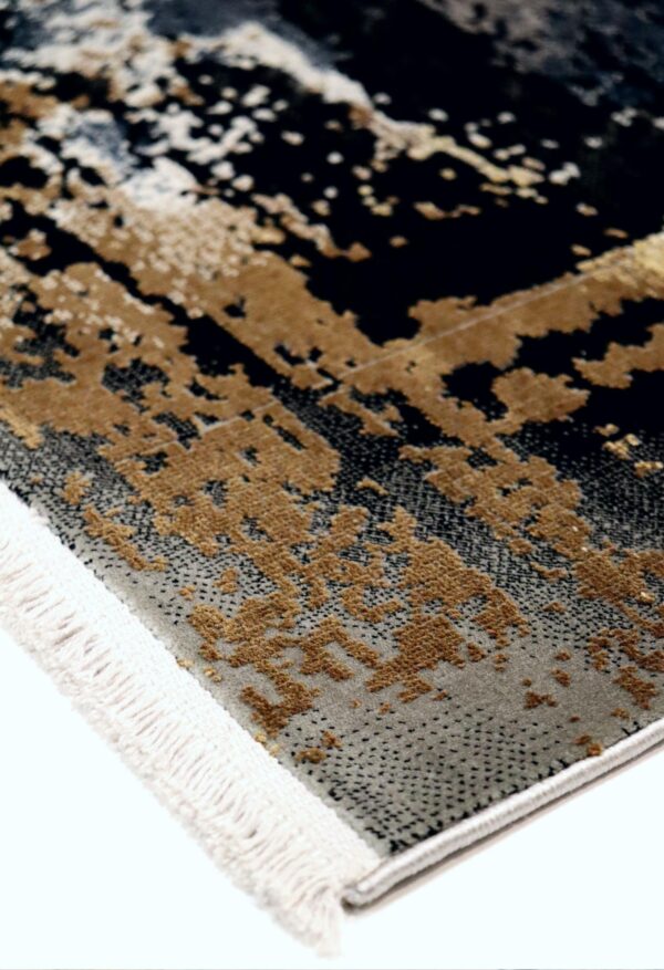 Tappeto Moderno Velve Grey/black 17728A