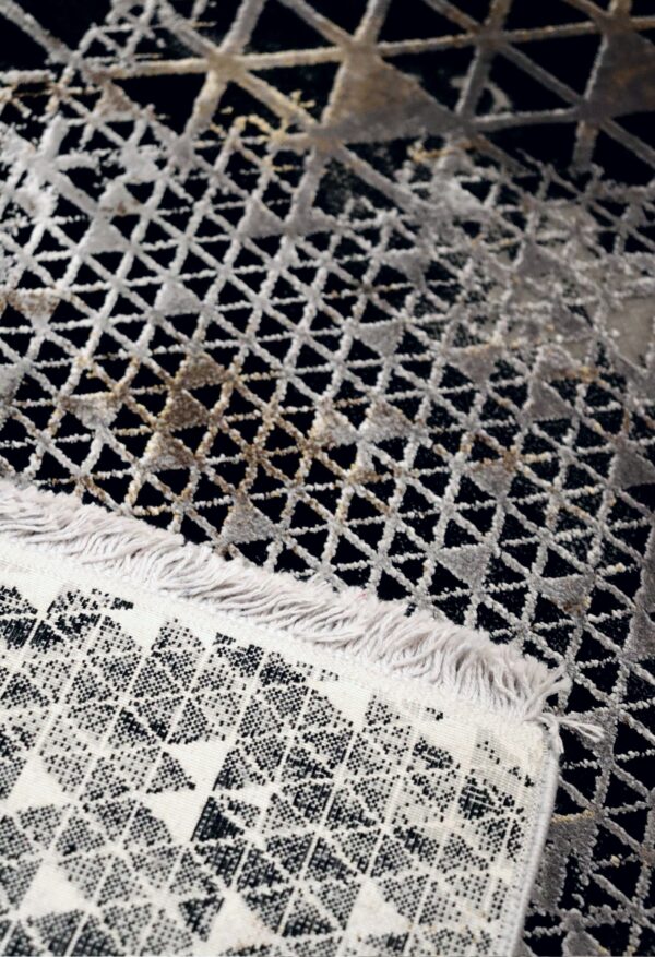 Tappeto Moderno Velve Grey/Black Atelier D'Oriente