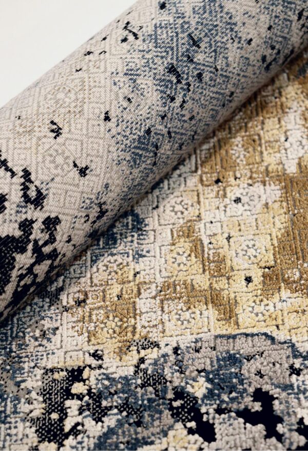 Tappeto Moderno Velve Grey/black 17728A