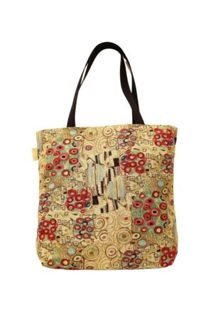 4 BIGBAG "KLIMT Big Bag FLOWERS" Gustav Klimt 45x45 N°10244 Atelier D'Oriente