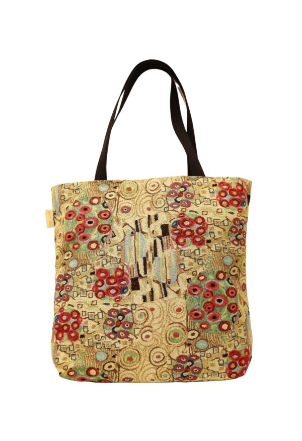 4 BIGBAG "KLIMT Big Bag FLOWERS" Gustav Klimt 45x45 N°10244 Atelier D'Oriente