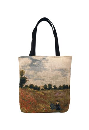 BIGBAG "POPPIES" Claude Monet 45x45 N°01744 Atelier D'Oriente