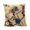 Cuscino Composition VIII Kandinsky 48x48 Atelier D'Oriente