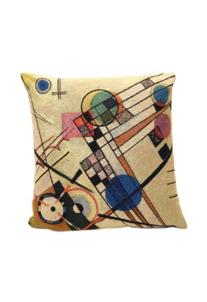 Cuscino Composition VIII Kandinsky 48x48 Atelier D'Oriente