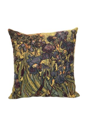 Cuscino Irisses Vicent Van Gogh N° 01337R C Atelier D'Oriente