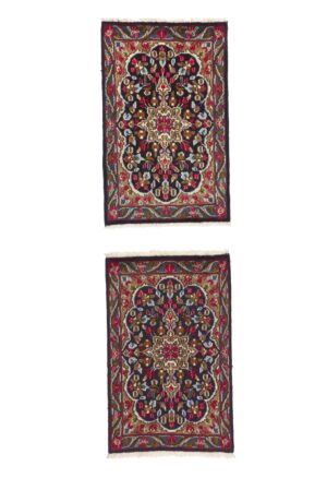 Coppia Tappeto Kirman 0,93 x 0,60 - 0,95 x 0,60 Atelier D'Oriente