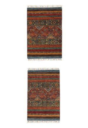 Coppia Tappeto Faharan 0,97x0,63 - 0,97x0,67 Atelier D'Oriente