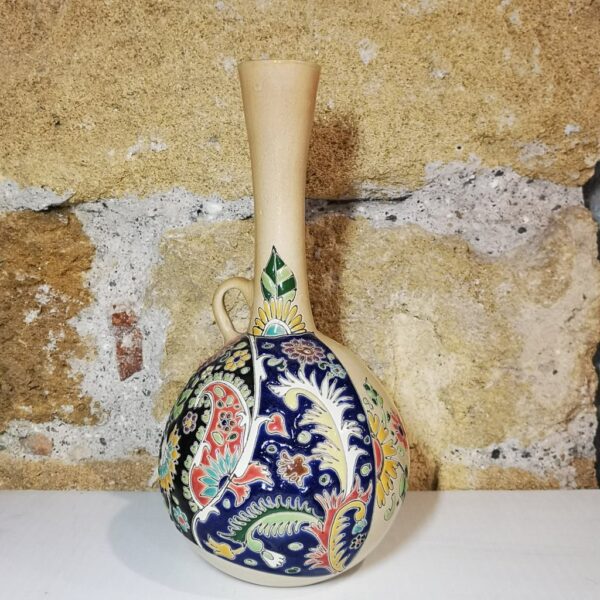 Anfora Persiana a rilievo con manico 30x15 cm Atelier D'Oriente