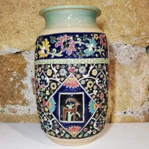 Vaso Persiano a rilievo cod.15/2 cm30x15 Atelier D'Oriente