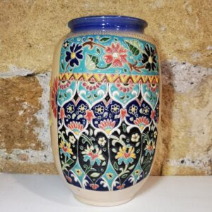 Vaso Persiano a rilievo cod.15/4 cm30x15 Atelier D'Oriente