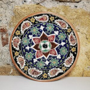 Piatto Persiano a rilievo mis: 18,5 cm Atelier D'Oriente