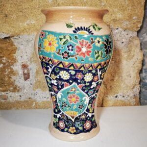 Vaso Persiano a rilievo cod.14/2 cm30x15 Atelier D'Oriente