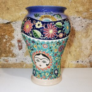 Vaso Persiano a rilievo cod.14/5 cm30x15 Atelier D'Oriente